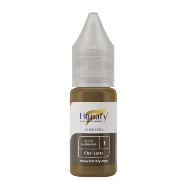 Hanafy Pulse by Julie Kim No. 1 Chai Latte - Pigment Sprancene PMU Pentru Practica