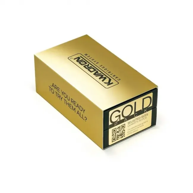 Kwadron Cartridge Gold Pack 40 buc - Ace Tatuaj pentru Contur, Umbre si Umplere