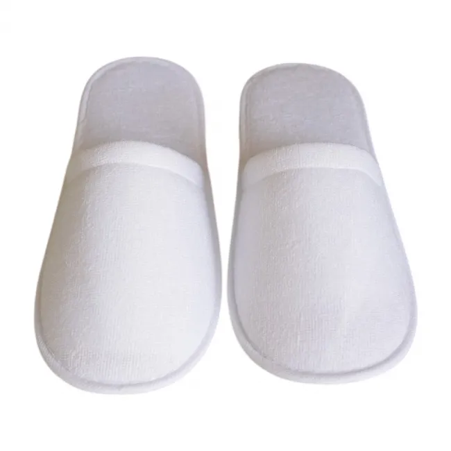 Papuci Igienici de Unica Folosinta Soft Care Albi, Varf Inchis