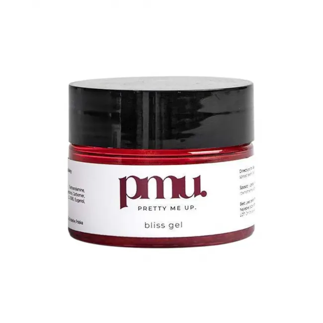 Pretty Me Up Bliss Gel PMU, Gel Calmant si Racoritor pentru Confortul Pielii in Timpul Micropigmentarii, 25ml