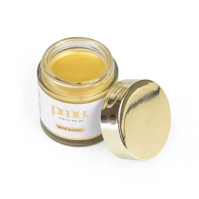 Pretty Me Up Gold Butter PMU, Unt Hidratant si Iluminator pentru Fata cu Efect Auriu, 100ml