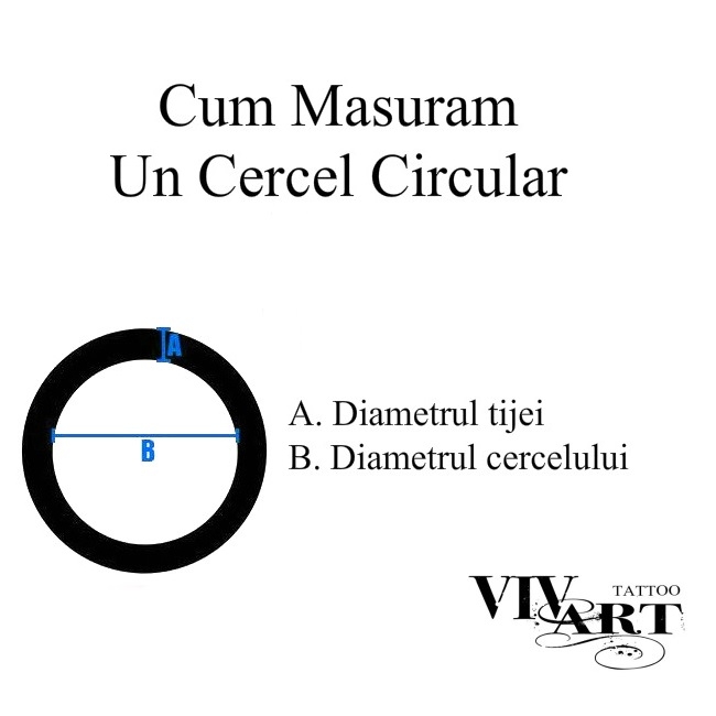 Cercel Circular Segment 1.6 x 12mm