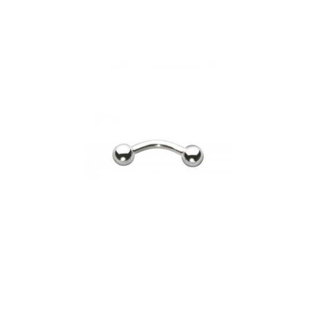 Cercel Curbat BB 1.2 x 6 x 3mm