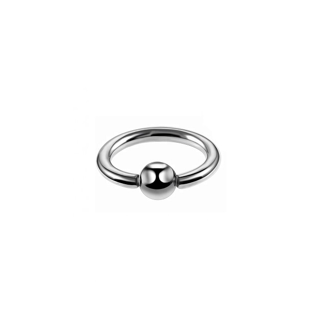 Cercel Titanium BCR Polish 1.6 x 10mm