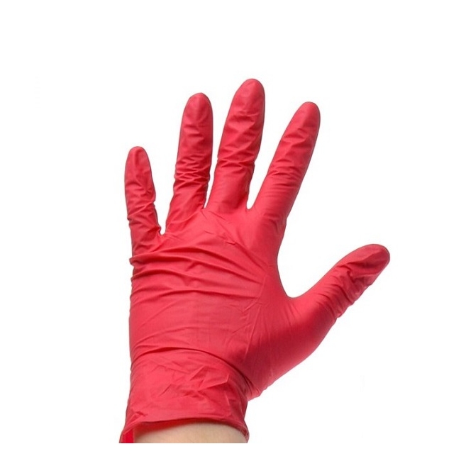Manusi Nitril Dr Mayer, Cherry, 100 Bucati