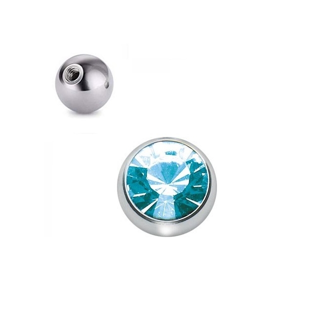 Bila Piercing Aqua, Filet, Tija 1.6mm