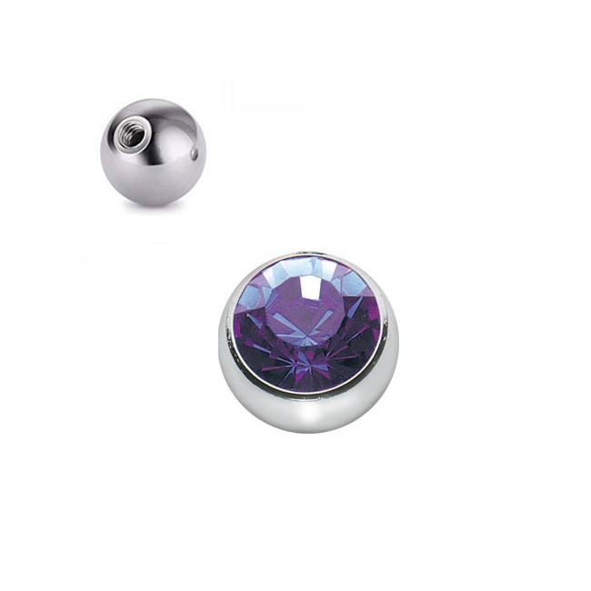 Bila Piercing Amethyst
