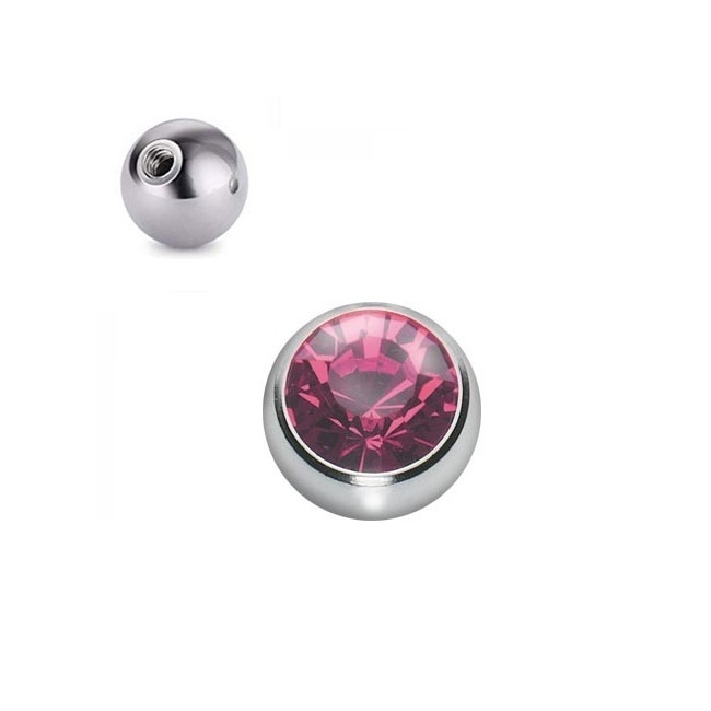 Bila Piercing Fuchsia, Filet, Tija 1.6mm