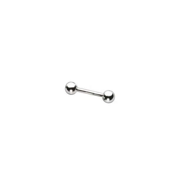 Cercel BB Barbell cu Bila de 3mm