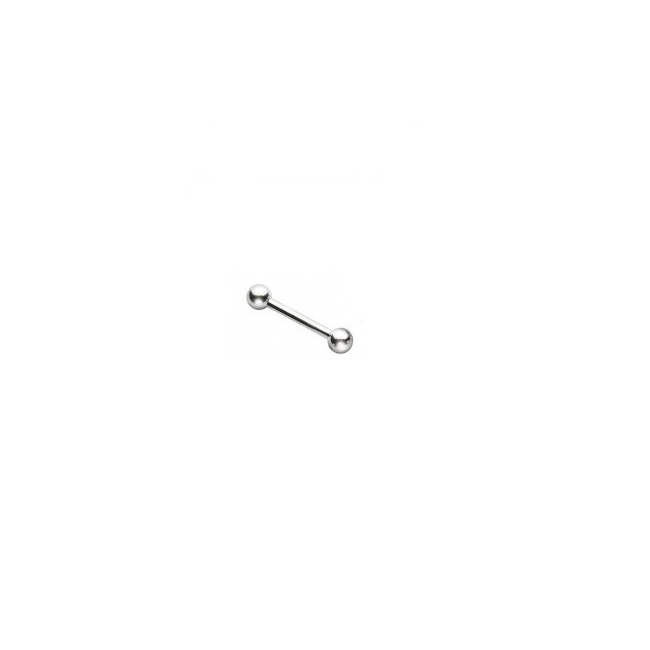 Cercel BB Barbell cu Bila de 3mm