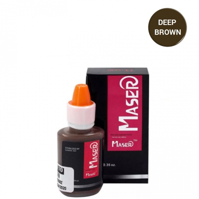 Maser Deep Brown 10ml, Pigment Pentru Practica
