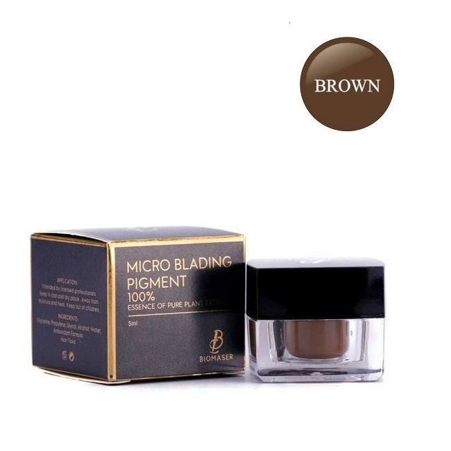 Biomaser Brown 5ml, Pigment Pentru Practica Microblading